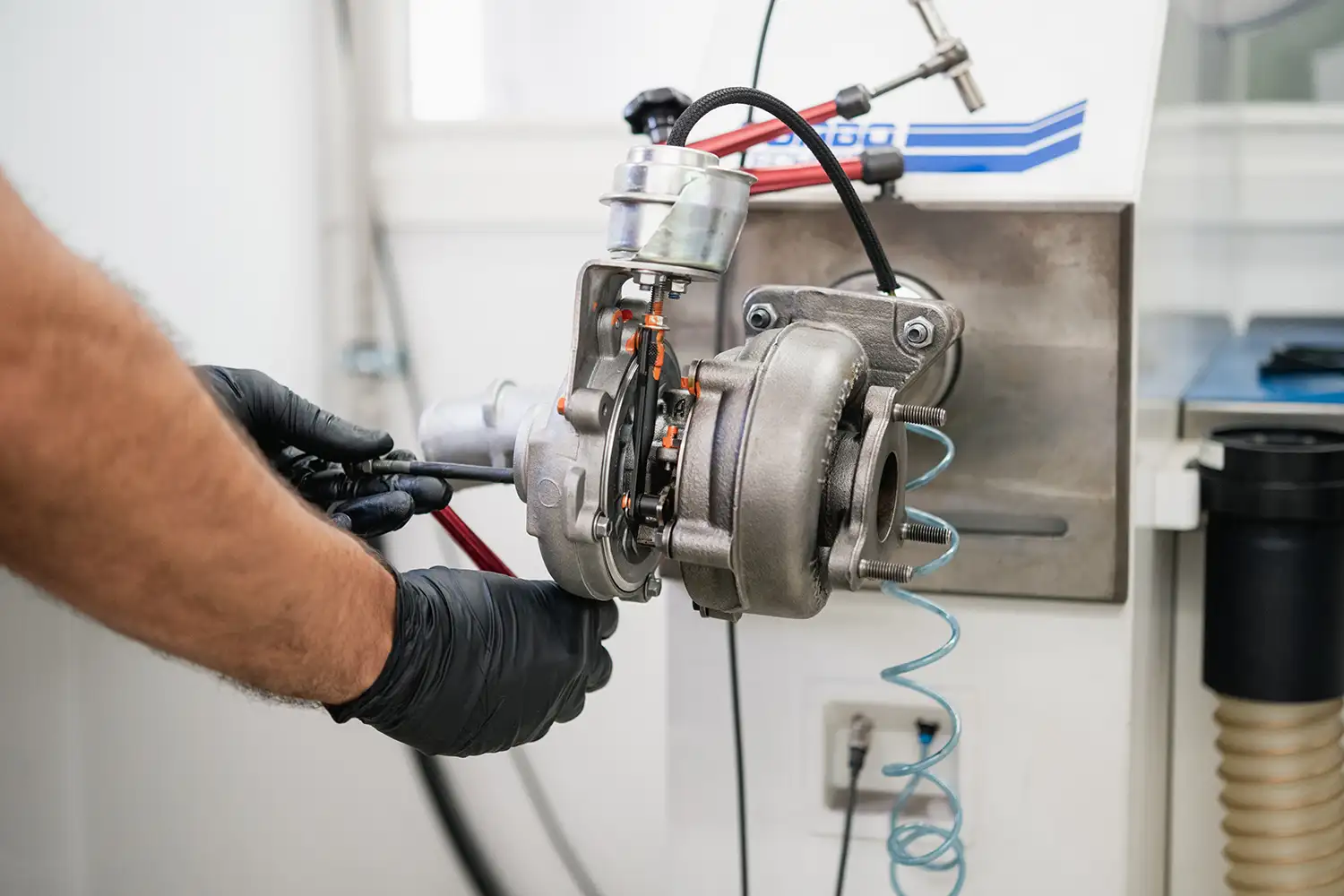 Turbo reconstruido de intercambio